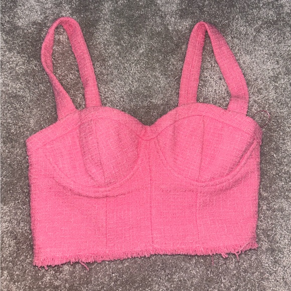 Zara pink corset top - Picture 2 of 2